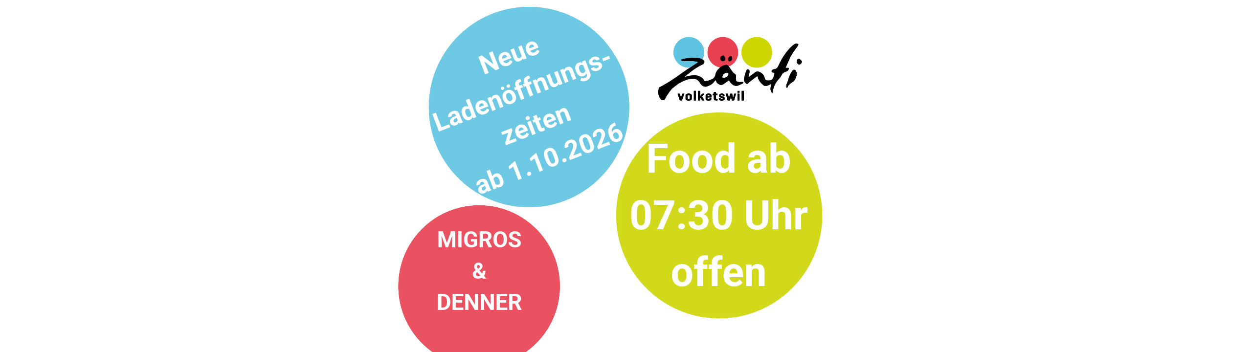 Neue Ladenöffnungszeiten